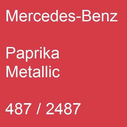 Mercedes-Benz, Paprika Metallic, 487 / 2487.